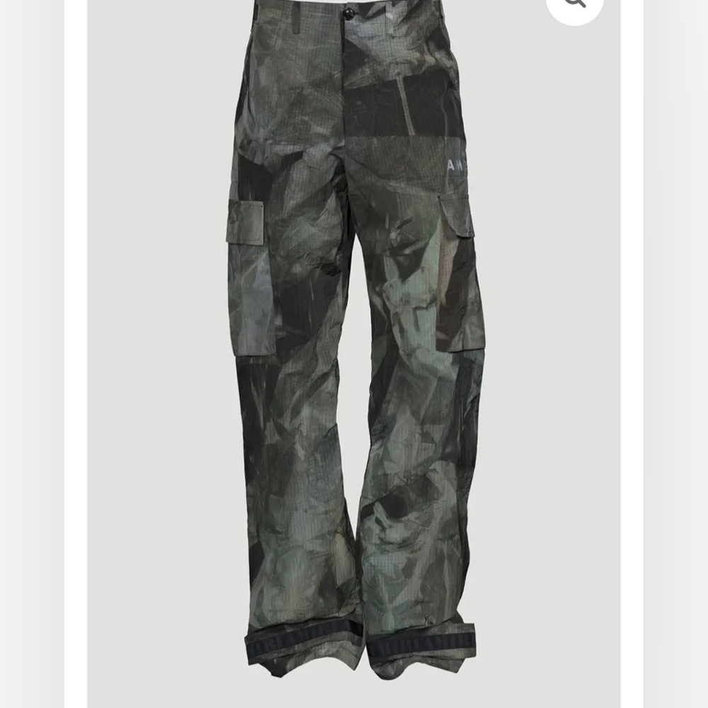 AMIRI Green Camouflage Cargo Pants - Picture 7 of 16